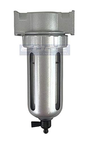 MID FLOW PARTICULATE FILTER/WATER TRAP FOR AIR COMPRESSOR COMPRESSED 1/4" NPT
