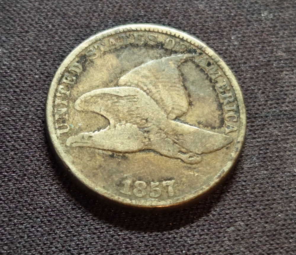 1857 Flying Eagle Penny