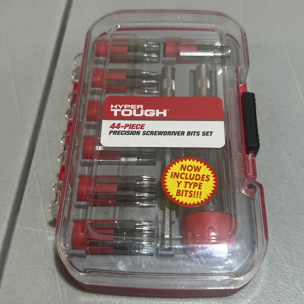 Hyper Tough 44-Piece Precision Screwdriver Bits Set