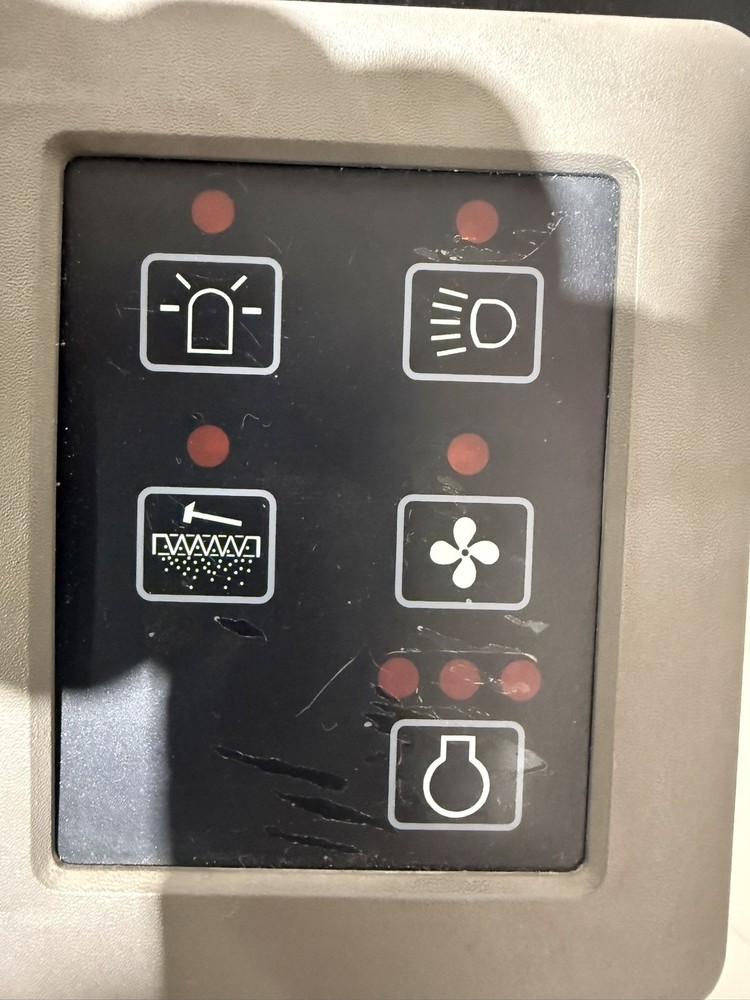 Tennant Sweeper Touchpanel 59970 4027227 Control Panel Assembly Used