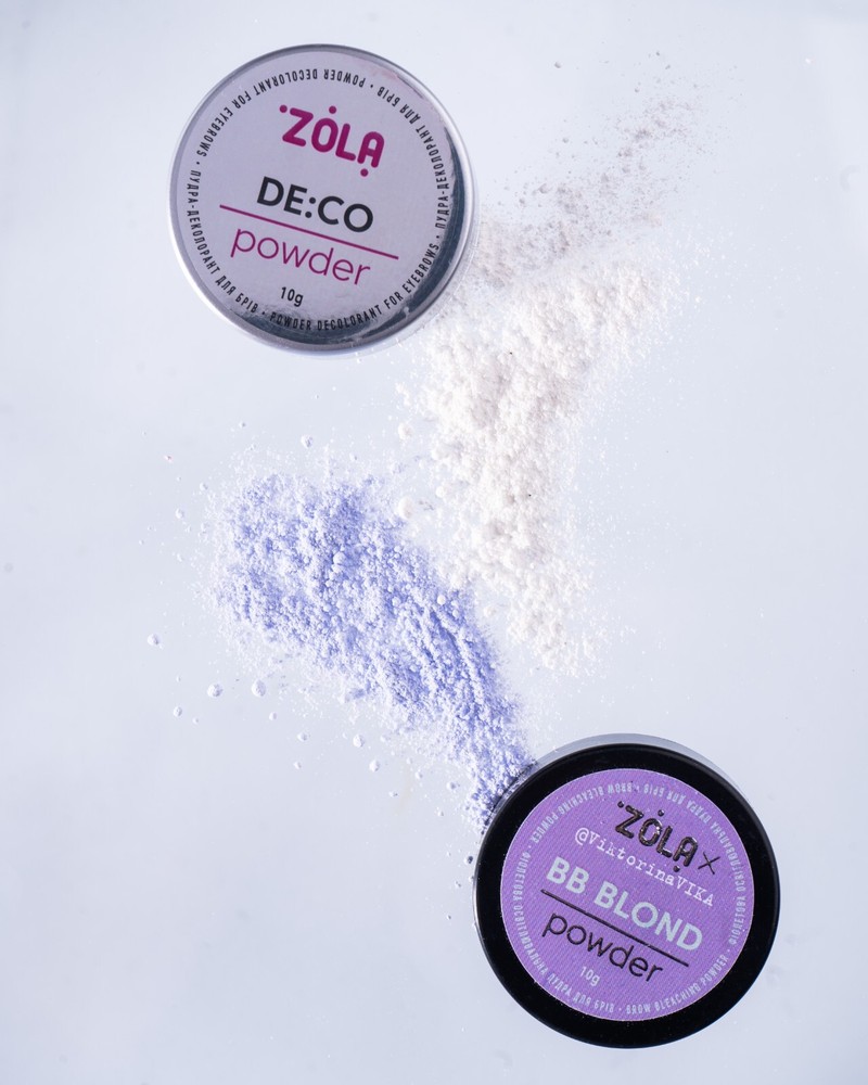 ZOLA POWDER DECOLORANT FOR EYEBROWS
