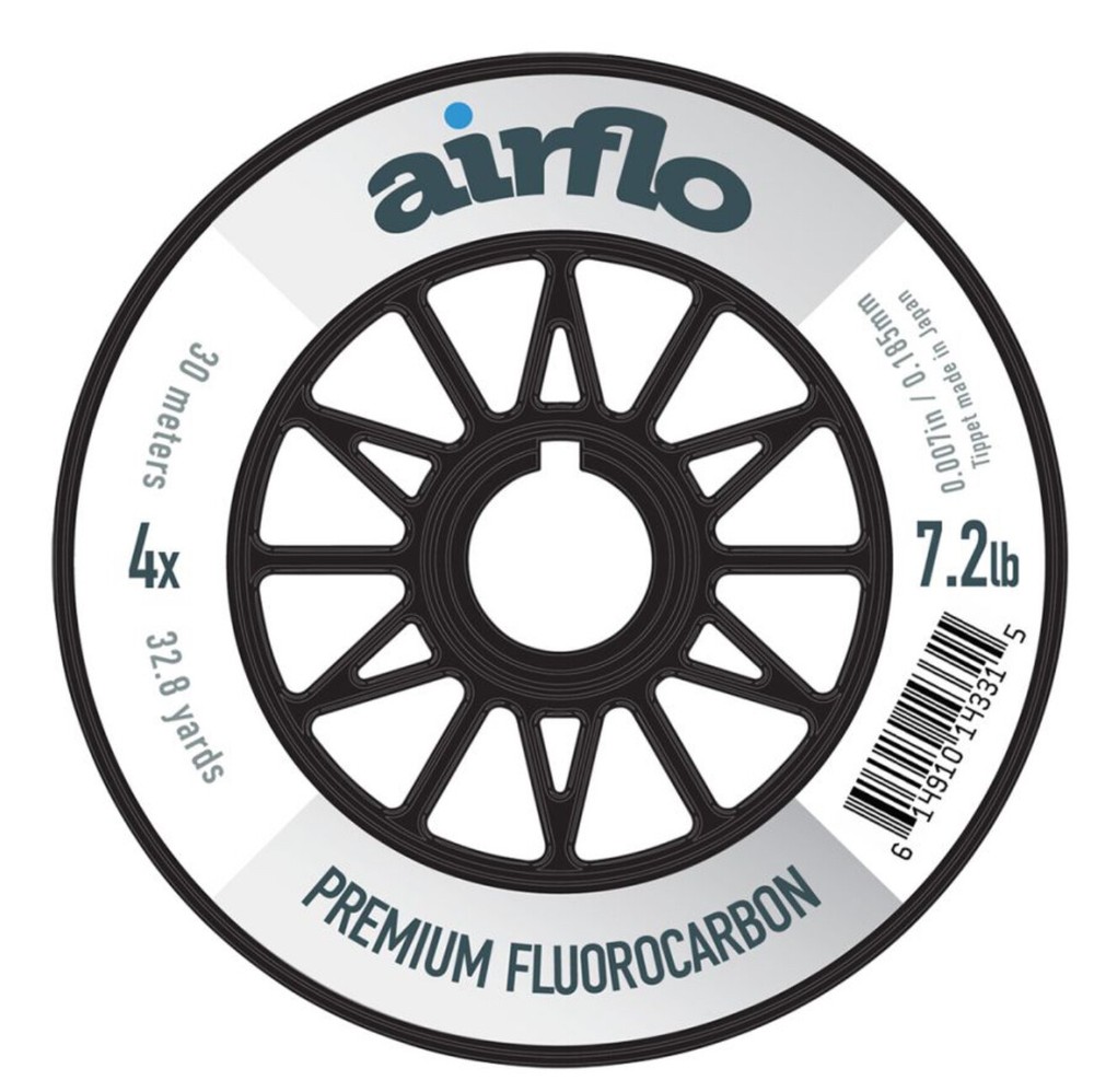 AIRFLO Premium Fluorocarbon Tippet 30 meter Spool
