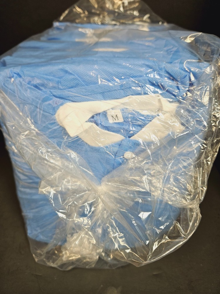 Keystone Safety Lab Coat Medium Blue 30 Coats