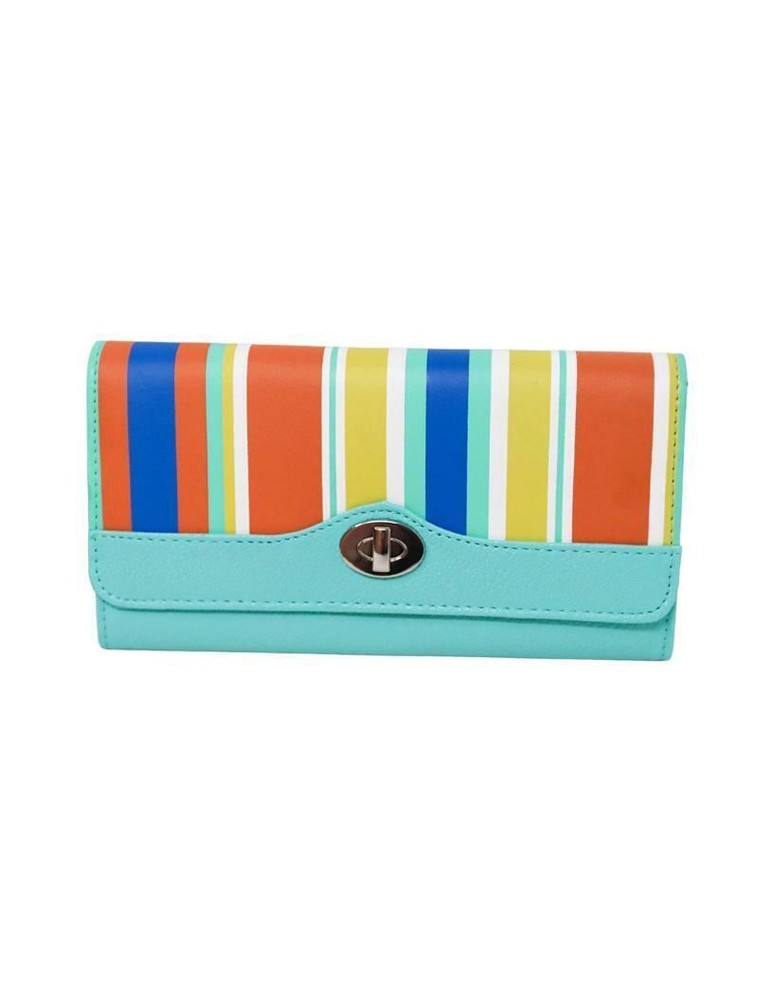 Kenneth Cole Reaction Multi Stripe Wallet