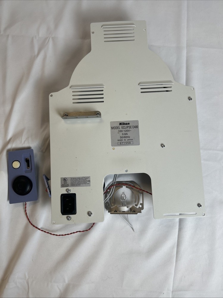 Nikon E400 Microscope Complete Power Supply Works