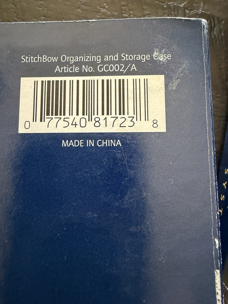 DMC Stitch Bow Organizer System Storage Cases