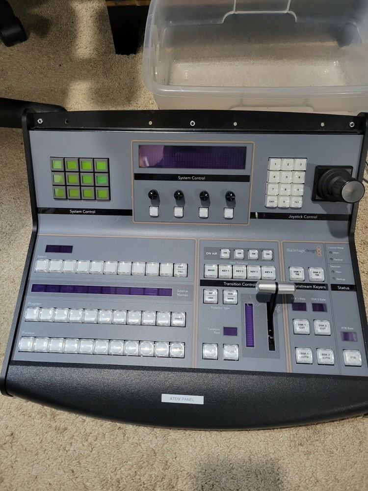 Blackmagic Design ATEM 1 M/E Broadcast Panel