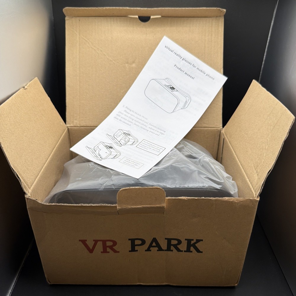 VR Park Virtual Reality Glasses With Bluetooth Remote Control
