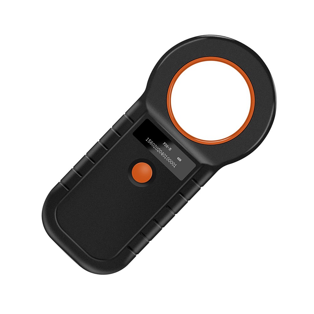 OLED Display FDX-B EMID Animal Microchip Identification Dog Cat Tag ID Reader