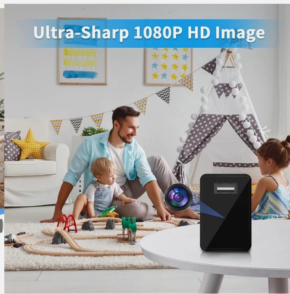 Cámara con cargador USB