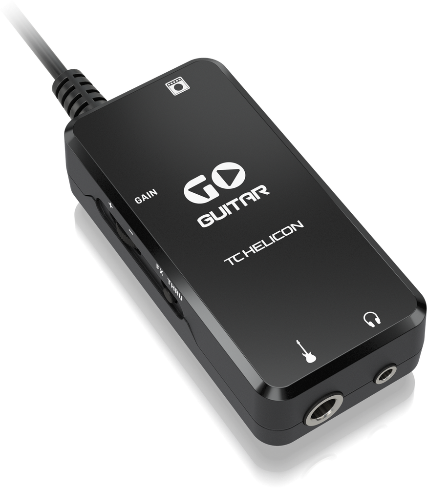 TC Helicon GO GUITAR Portable Guitar Interface for Mobile Devices
