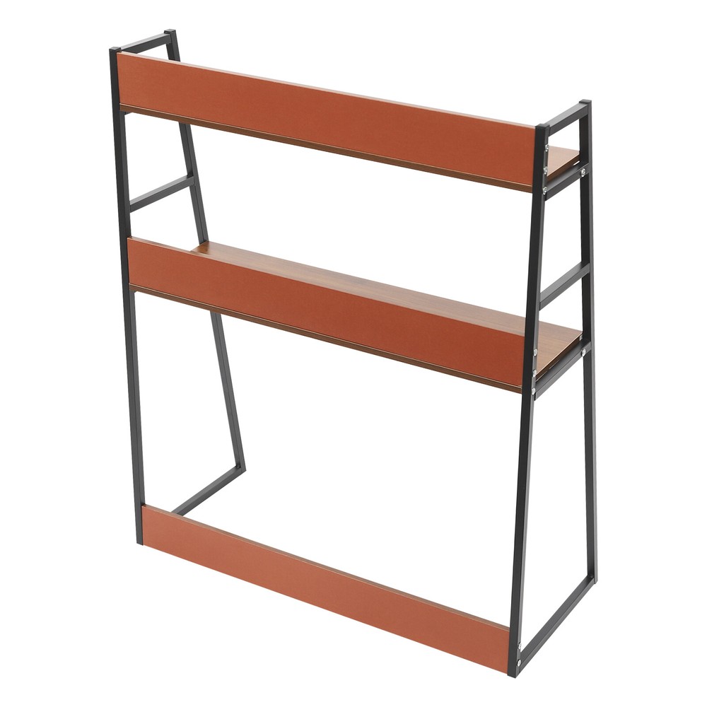 Modern Desktop Bookshelf Multipurpose Bookcase Organizer Desktop Display Rack
