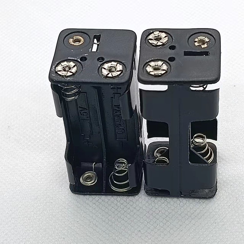 1pcs4 sections No.7 back pack 6V garbage can battery box with contac