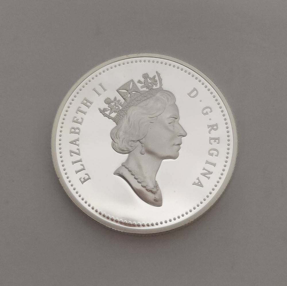 1995 CANADA SILVER DOLLAR HUDSON BAY CO.