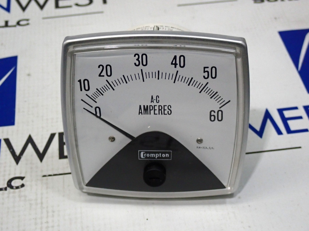 Crompton Instruments 016-02AA-LSNW Range 0-5 AAC Panel Meter