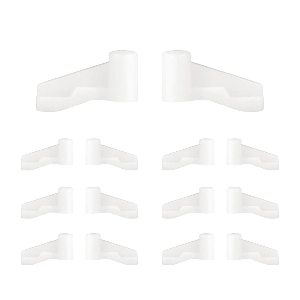 14 Pack Switch Socket Mounting Claws Plastic Outlet Mounting Tabs for Most Stand