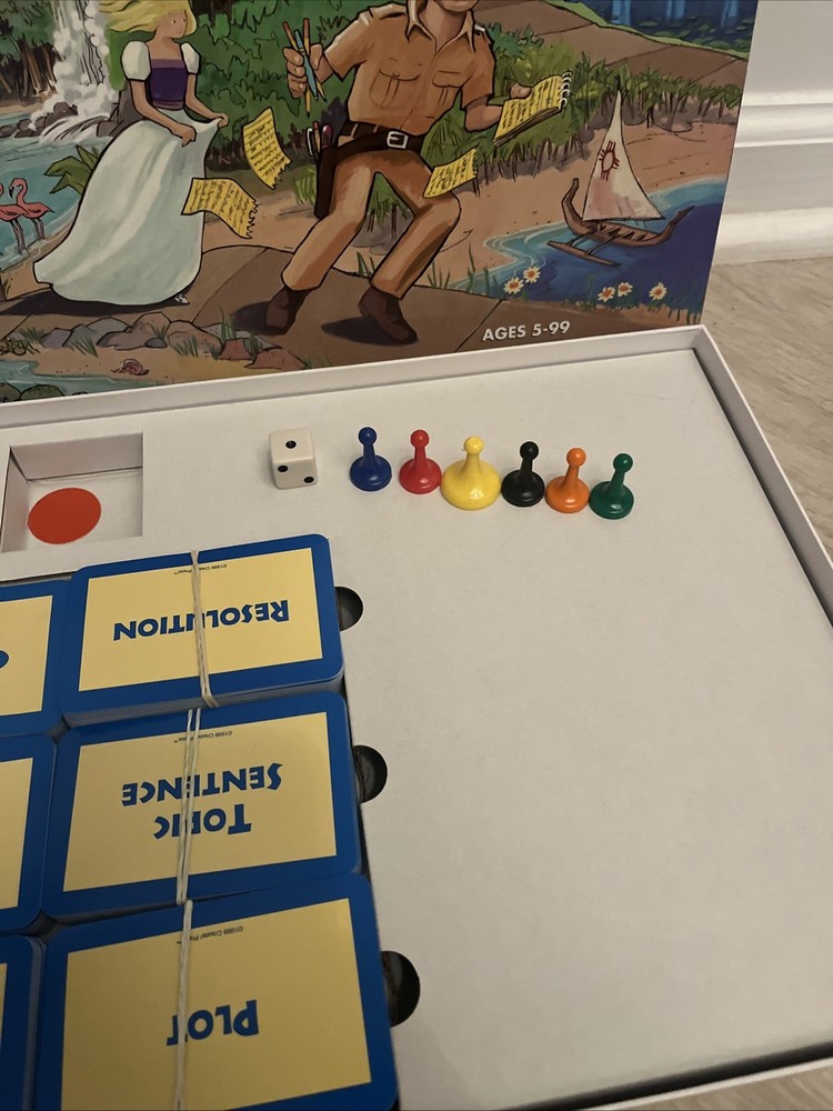 Create A Story The Creative Writing Board Game Homeschool 1999 Create Press