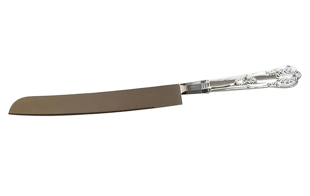Simplicity 2pc Cake Knife & Server Set NIB Wedding Special Occasion
