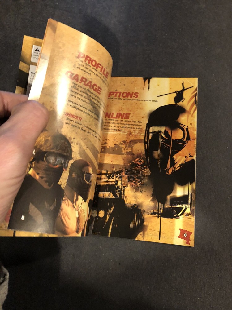 fuel xbox 360 Manual Only