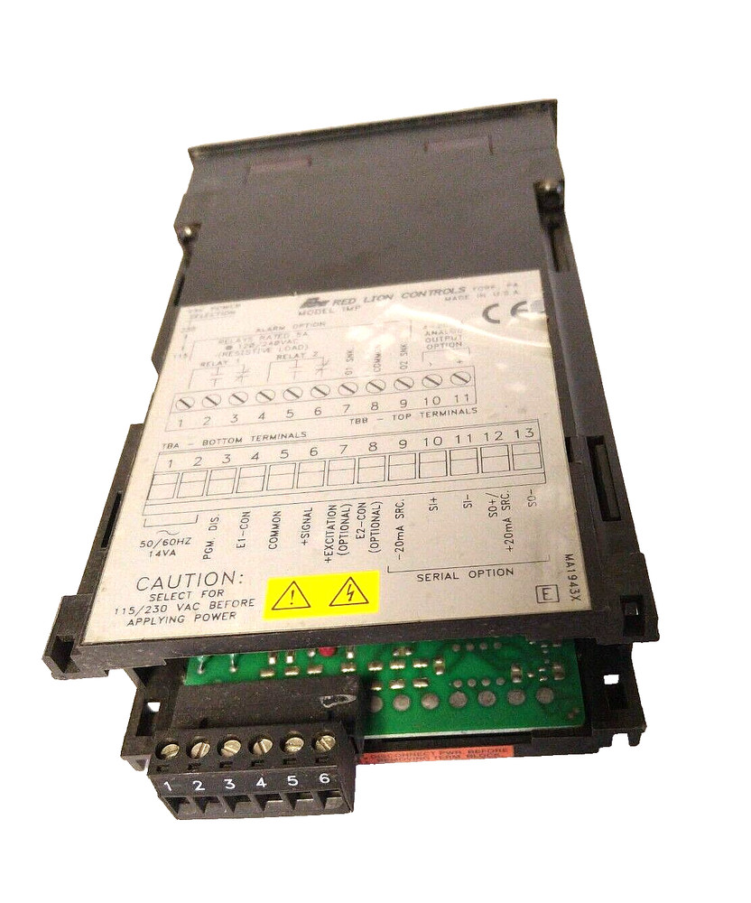 Red Lion Controls Panel Meter Model Number IMP20060