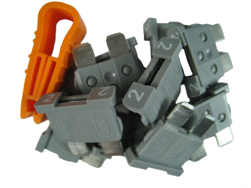 10-Pack ATO ATC Regular 2 Amp Fuses with Puller