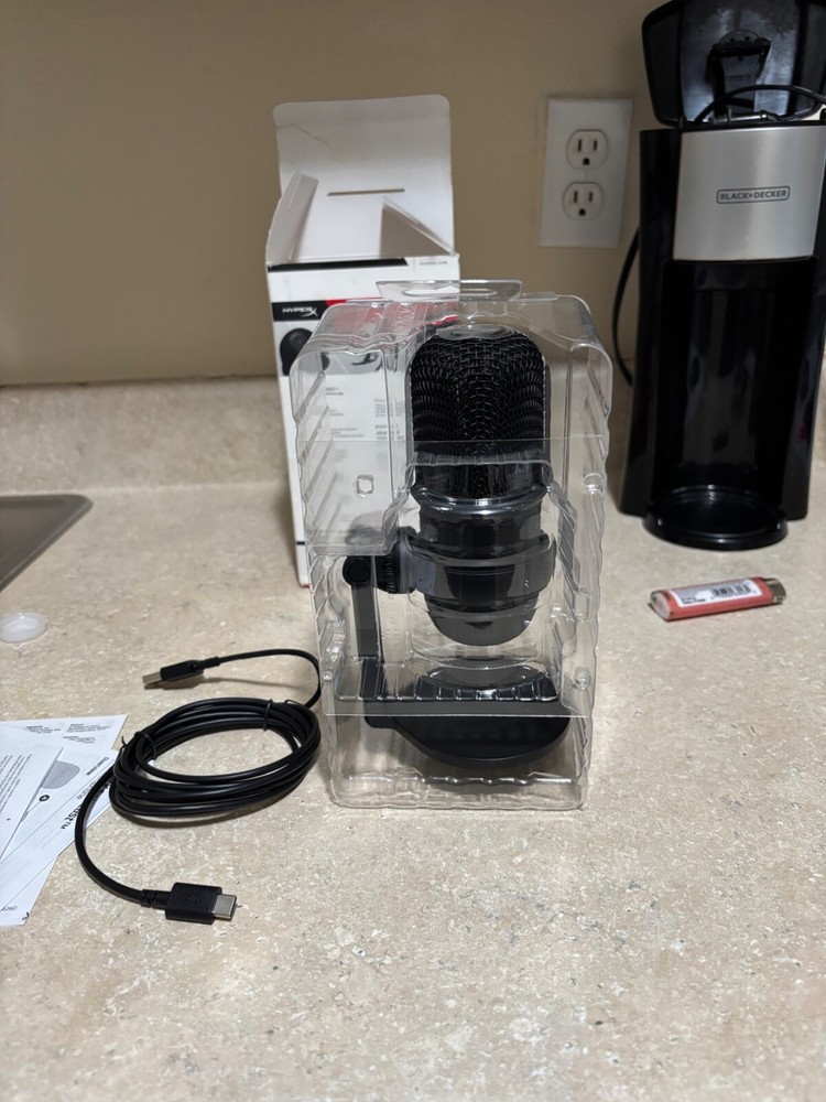 HyperX SoloCast USB Gaming Microphone - Black (4P5P8AA)