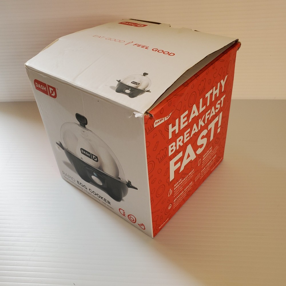 Dash Rapid 6 Egg Capacity Electric Egg Cooker For Hard Boiled DEC005BK