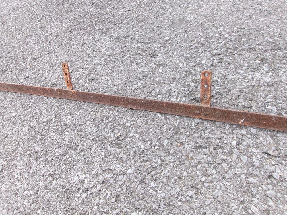Barn Door Roller Flat Bar Track for Barn Door Rollers 1 Section 6 ft