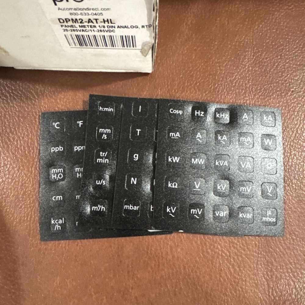 Prosense DPM2-AT-HL Digital Panel Meter - Automation Direct