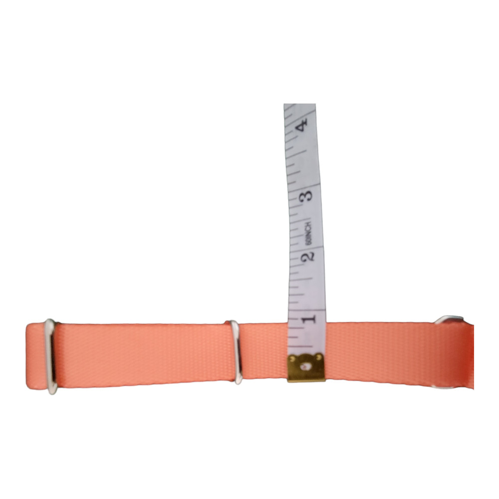 Martingale Dog Training Size Medium Orange Nylon Adjustable 13"- 21" By Native
