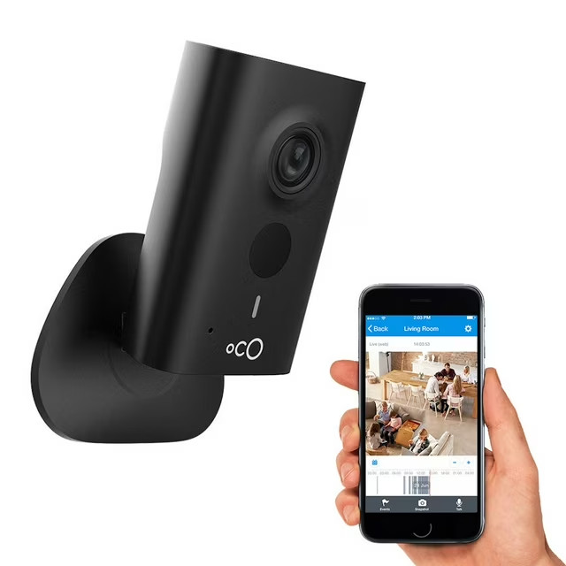 OCO OcoHD 960p Indoor Video Surveillance Security Camera - Black