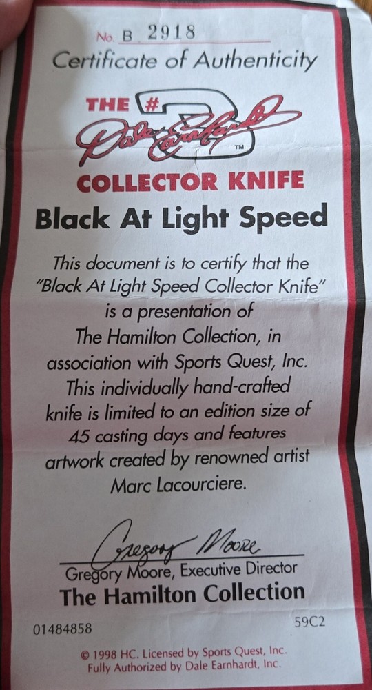 Collector's knife