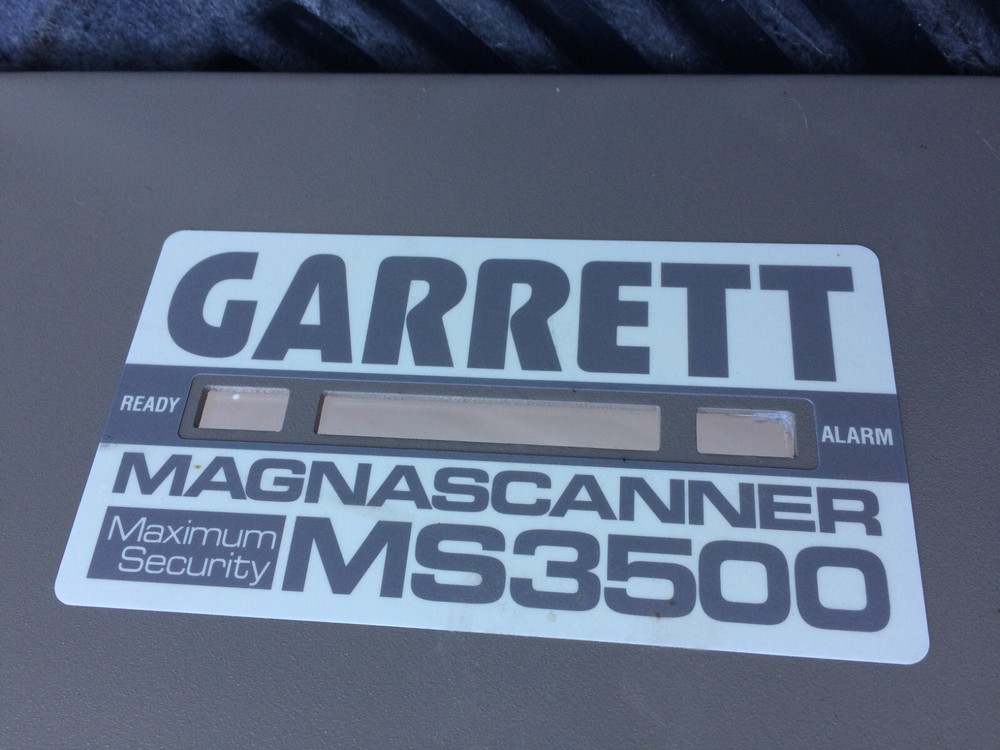 Garrett MagnaScanner MS3500 SS2974 Controller Programmer Interface Keypad Unit