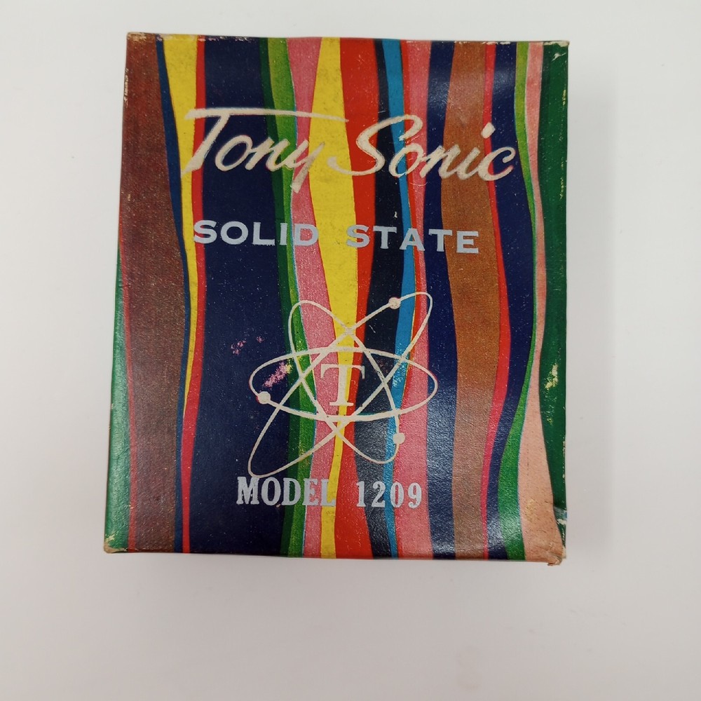 Vintage Tony Sonic Solid State Receiver Model 1209 With Original Box