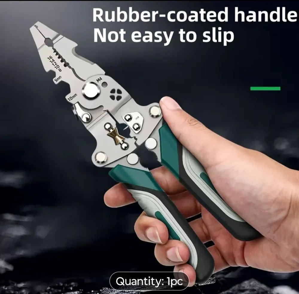 Wire Stripping Tool, Cable Cutters. Foldable Wire Stripper Tool - Multi-Function