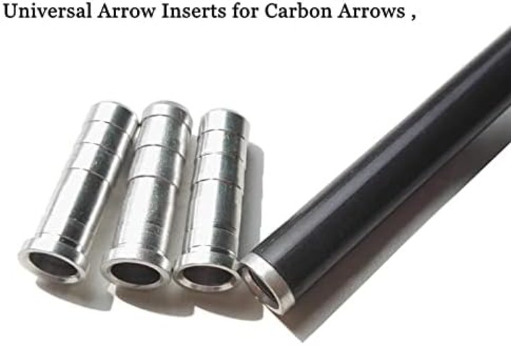 High-Performance Arrow Inserts (12 Pack) for Optimal Target Accuracy in Archery