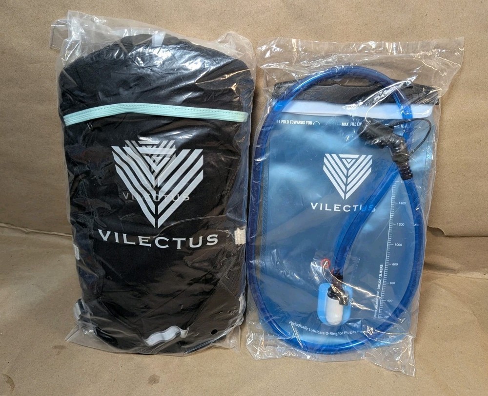 Vilectus Hydration Vest Backpack with Cooling Towel & Extra Pack: Unisex NEW!