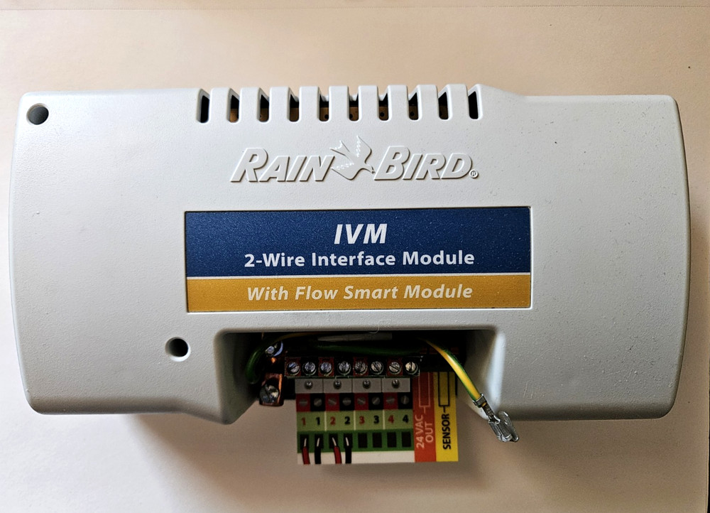 RAIN BIRD IVM 2-WIRE INTERFACE MODULE WITH FLOW SMART MODULE