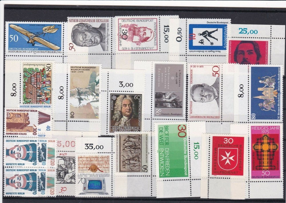 modern german stamps ref 16273