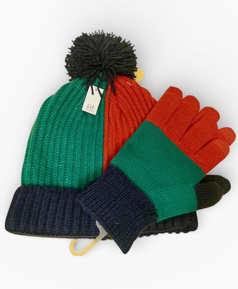 GAP Kids Hat &Gloves Set, NWT C3