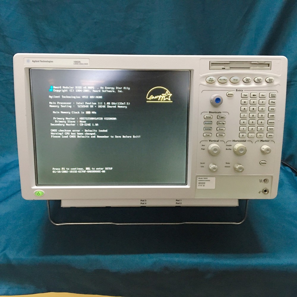 HP/Agilent 1682A: Standalone Logic Analyzer No cables (0905)