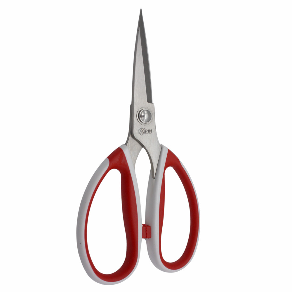 PIN Strong Shear 8" Multi-Purpose Workshop Kitchen Leather Cutting Scissors