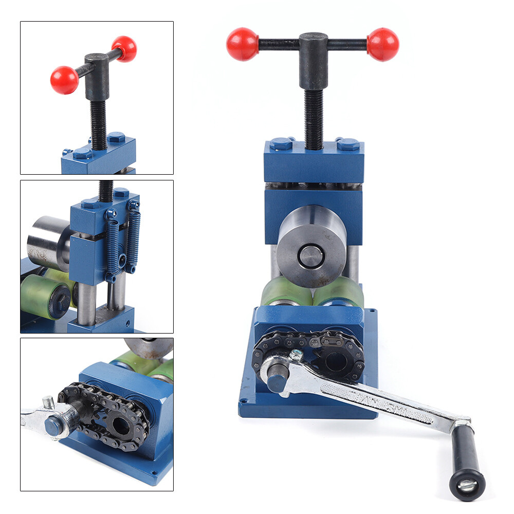 Hand Crank Ring Bracelet Press Bending Machine Making Tool Jewelry Ring Bender