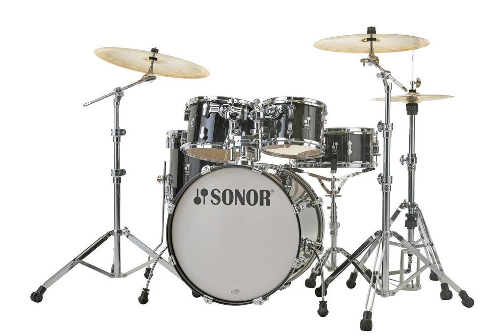 SONOR AQ2 MAPLE STUDIO SET-Transparent Black