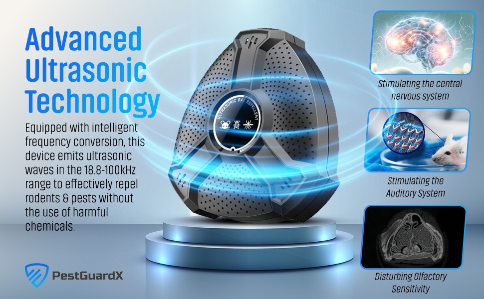 ultrasonic pest repeller plug in