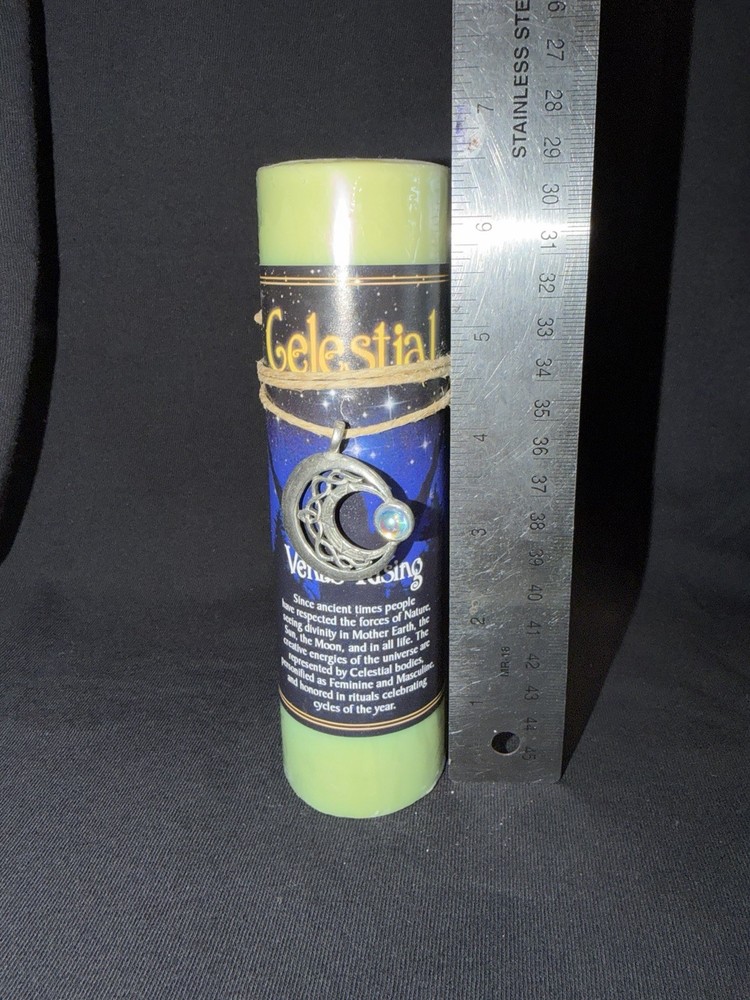 Venus Rising Celestial Candle w Pendant