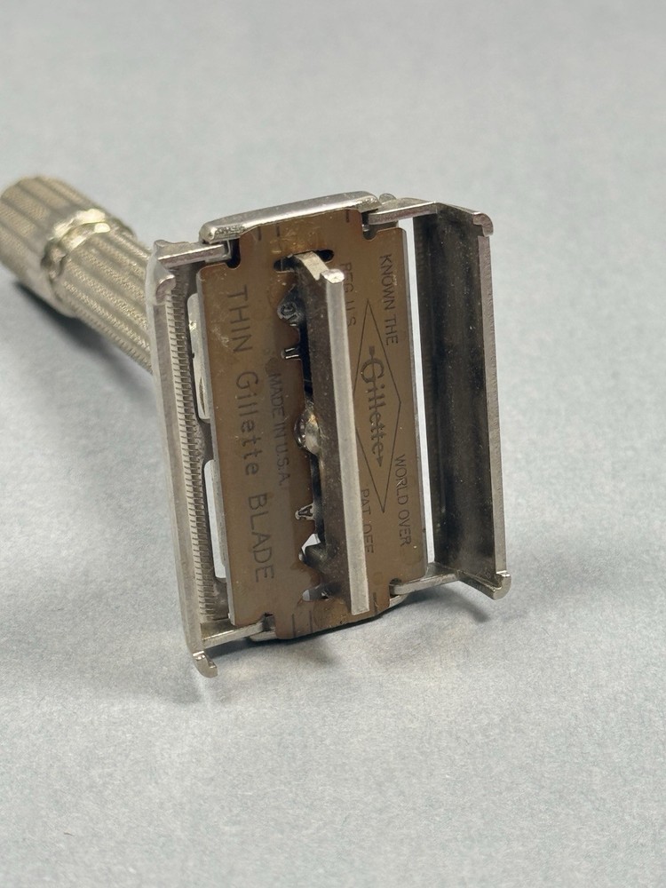 Vintage Gillette Adjustable Razor - Fatboy G2