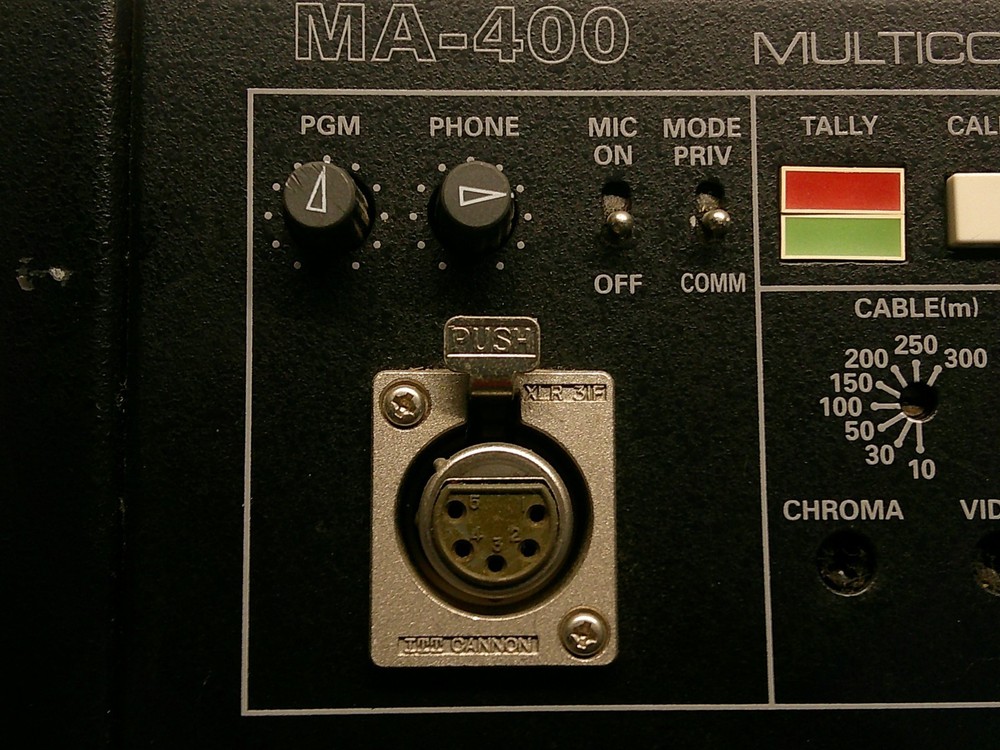 Ikegami MA-400N Camera Control Unit (CCU)