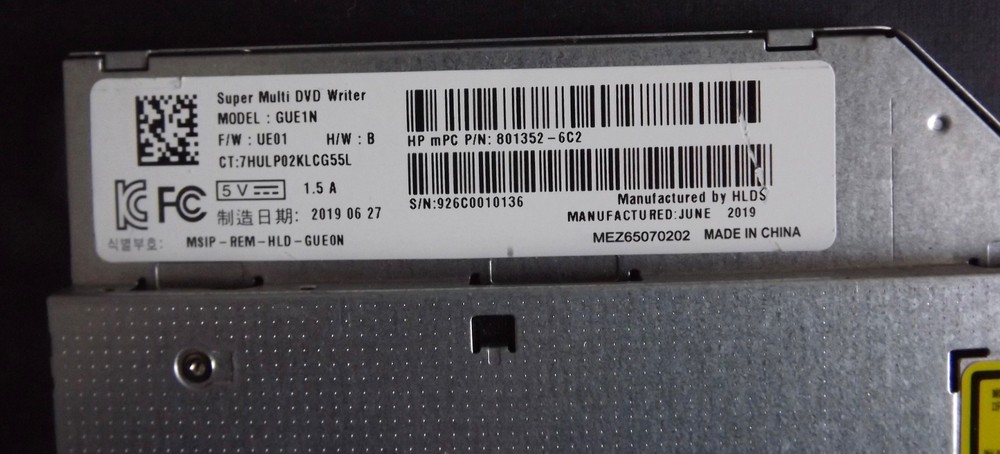 SUPER MULTI DVD WRITER FOR HP LAPTOP