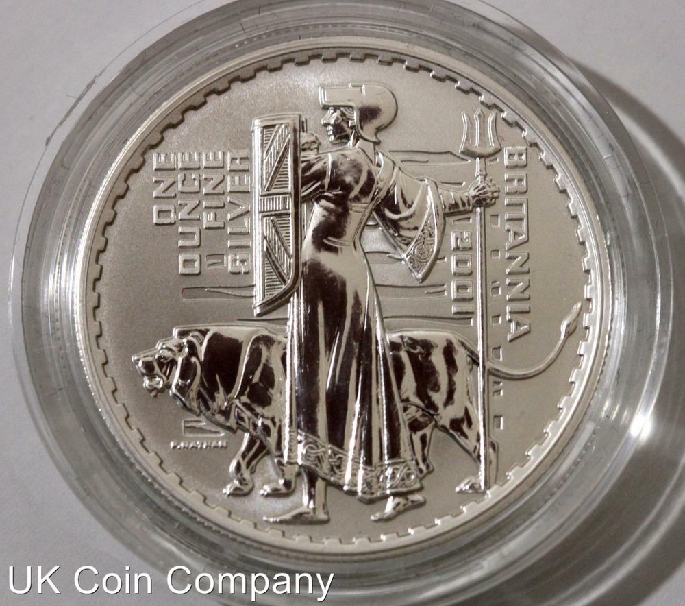 2001 Britannia Fine Silver Proof Four Coin Set Boxed & Certificate